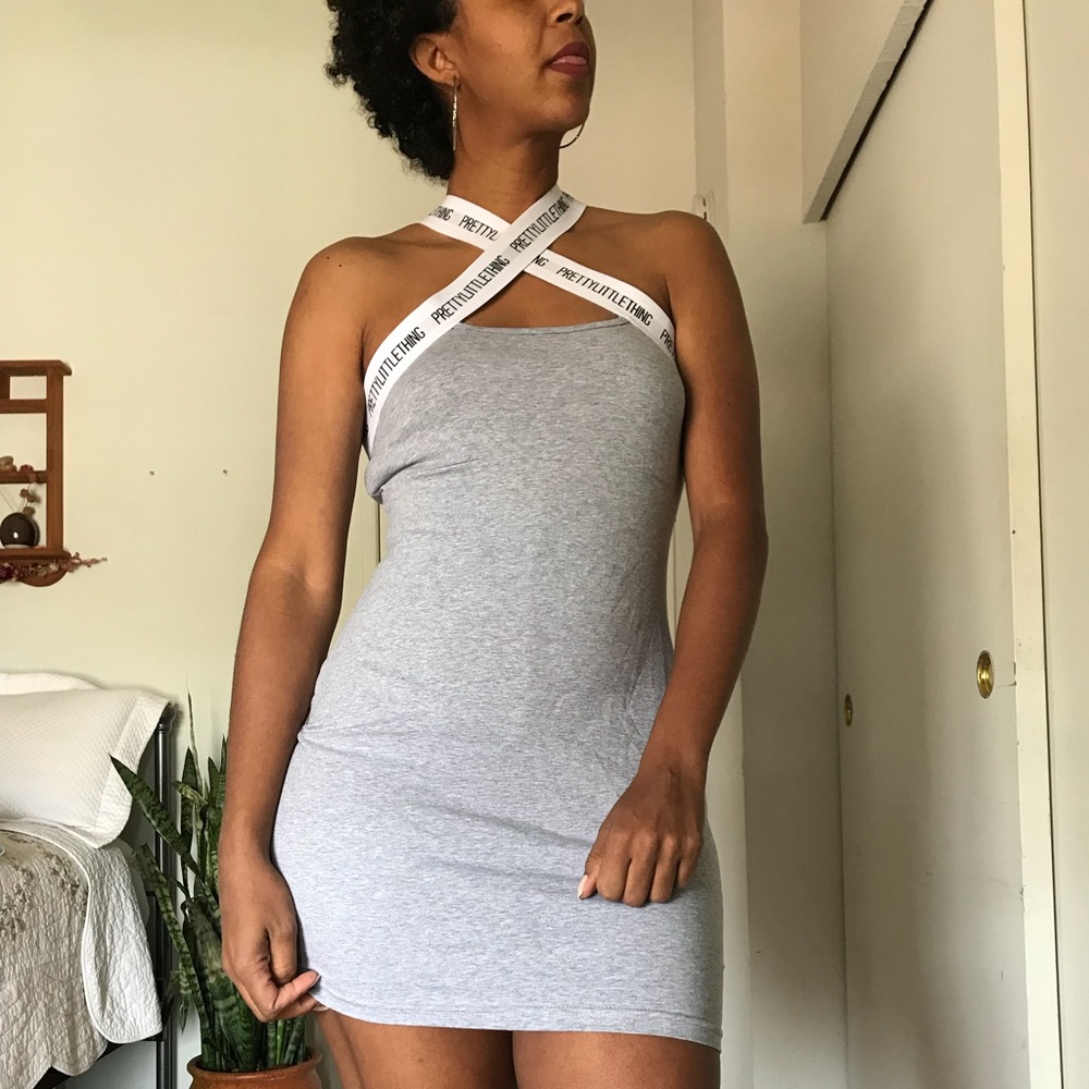 Grey Bodycon dress